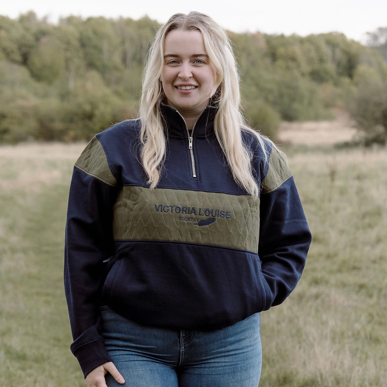 Olive Stanton Quarter Zip