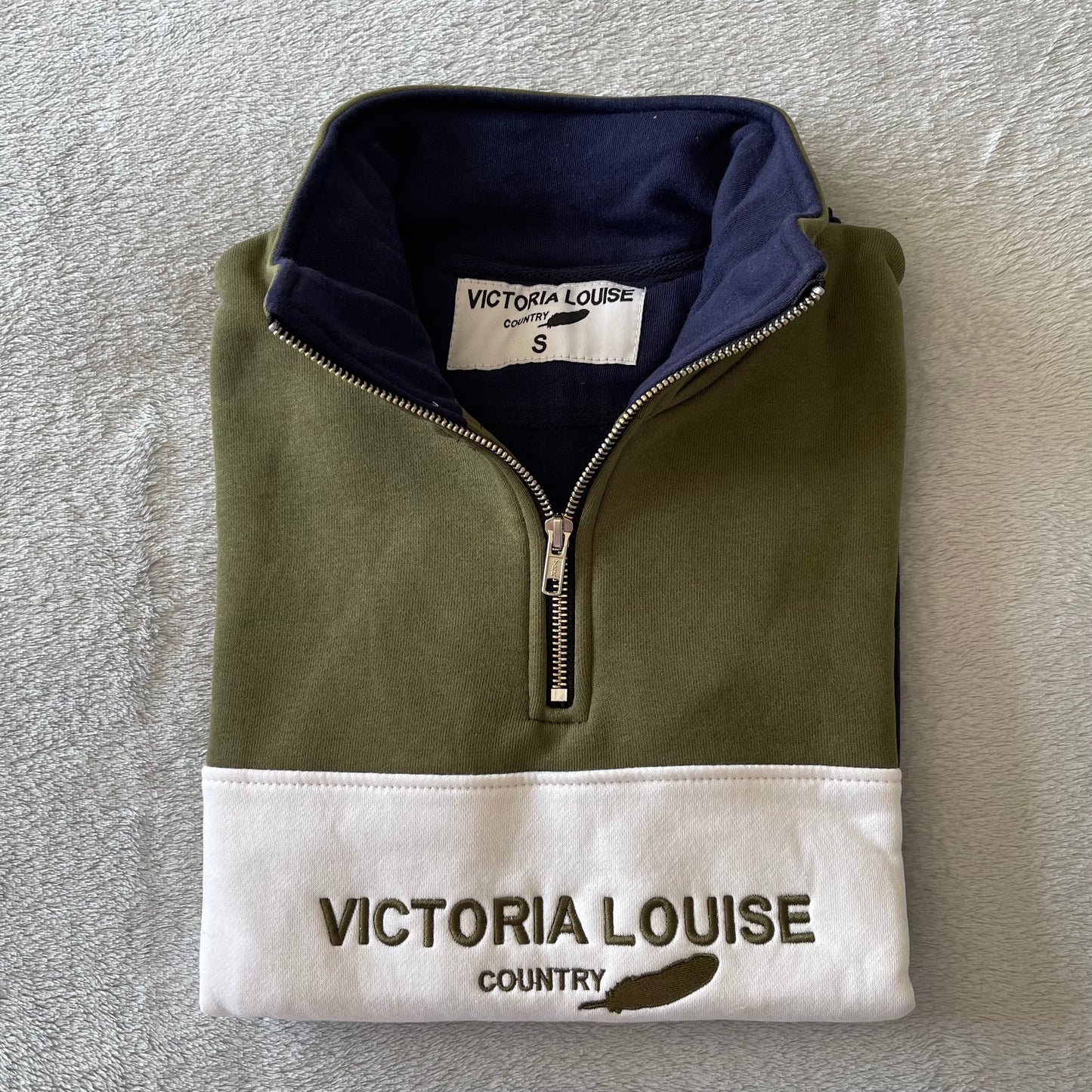 Olive Peak Quarter Zip