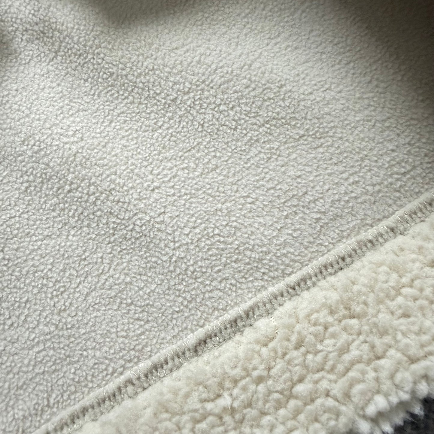 Cream Borg Fleece