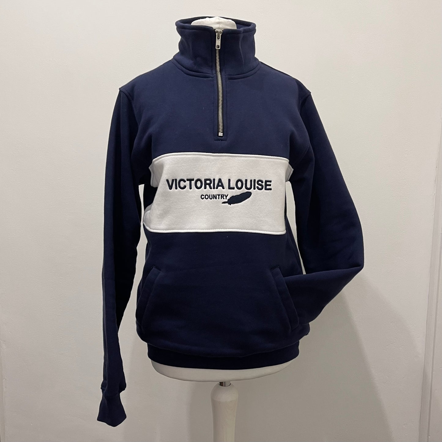 Navy Derbyshire Quarter Zip