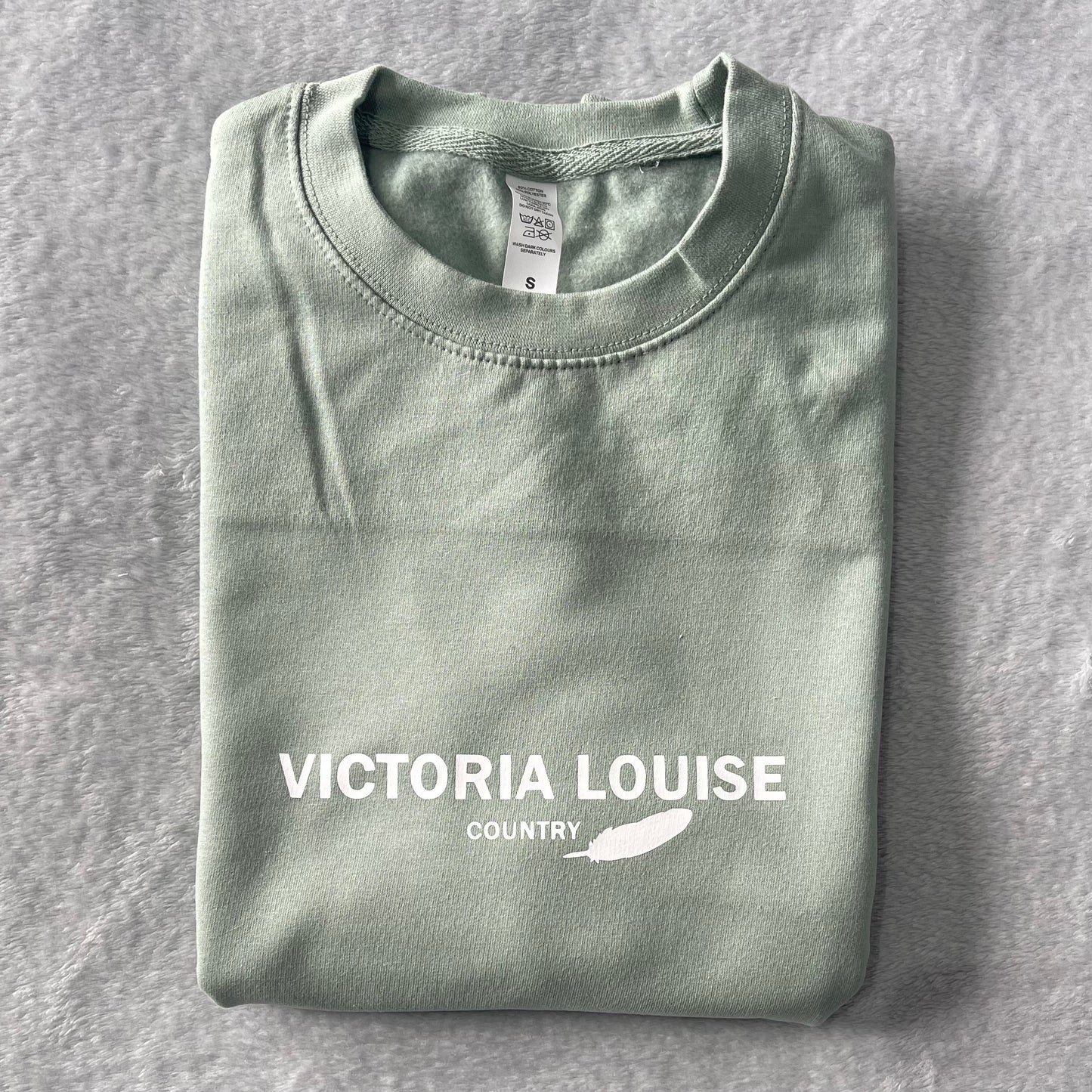 Sage Green Signature Sweatshirt