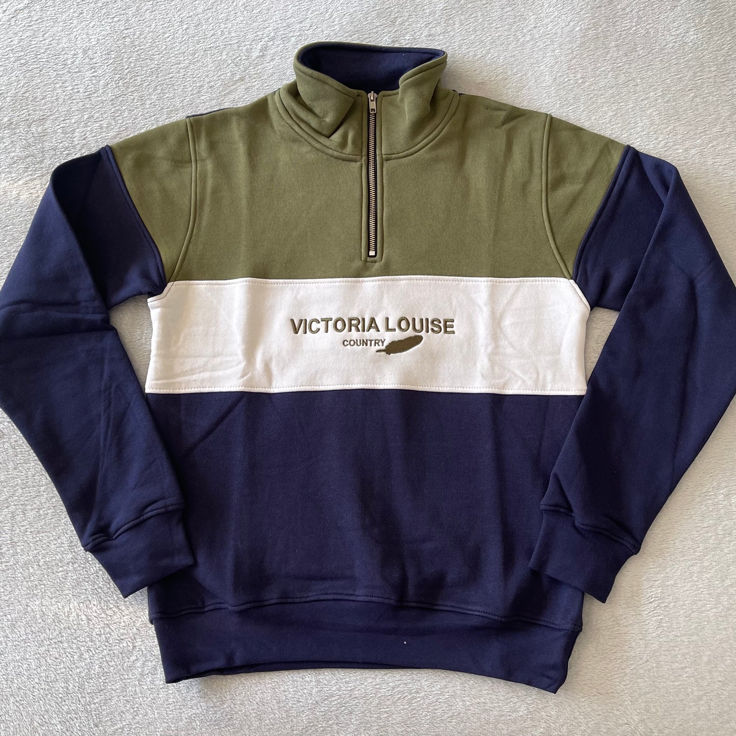 Olive Peak Quarter Zip
