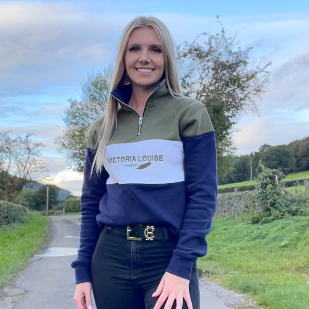 Olive Peak Quarter Zip