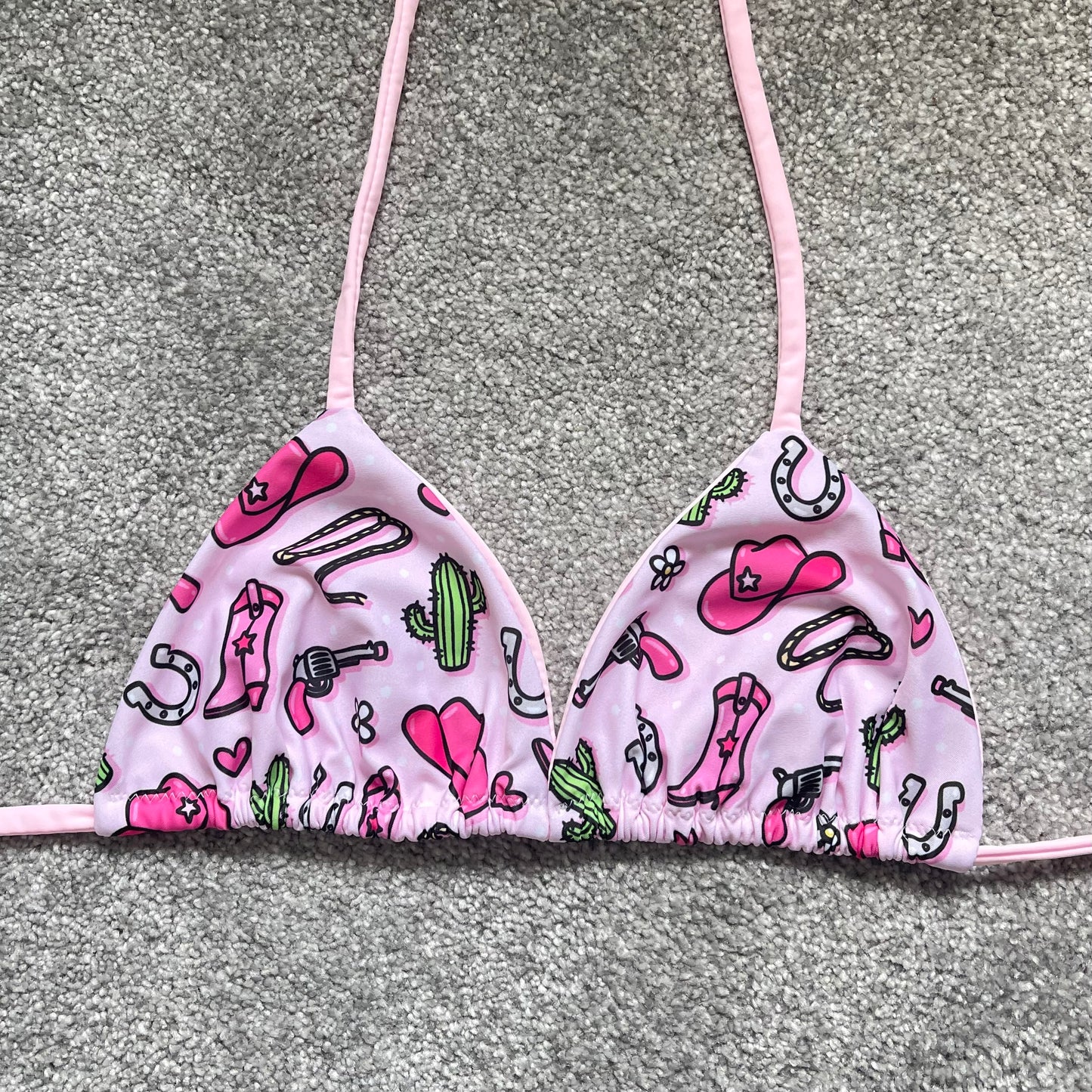 Western Bikini Top