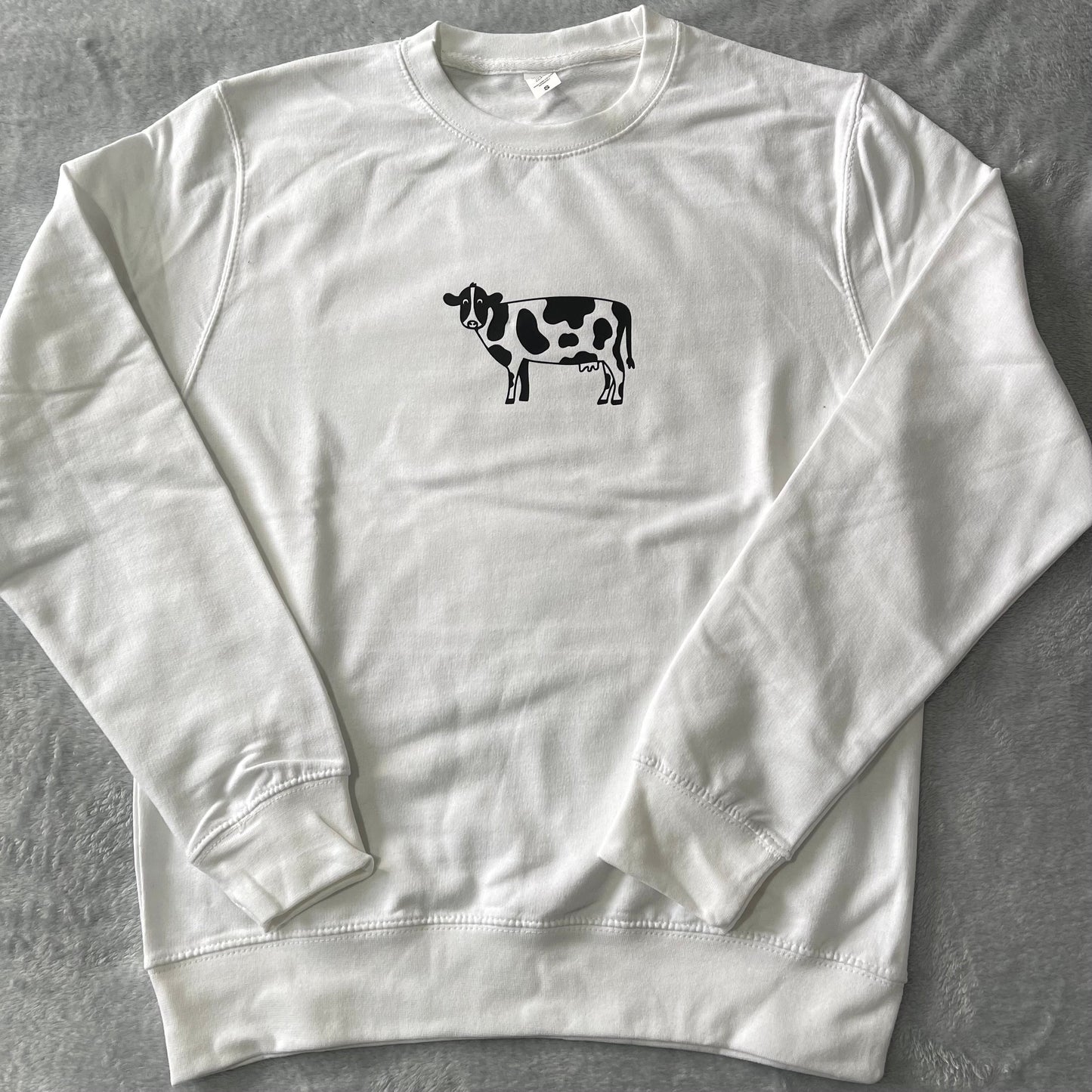 White Cow Sweatshirt