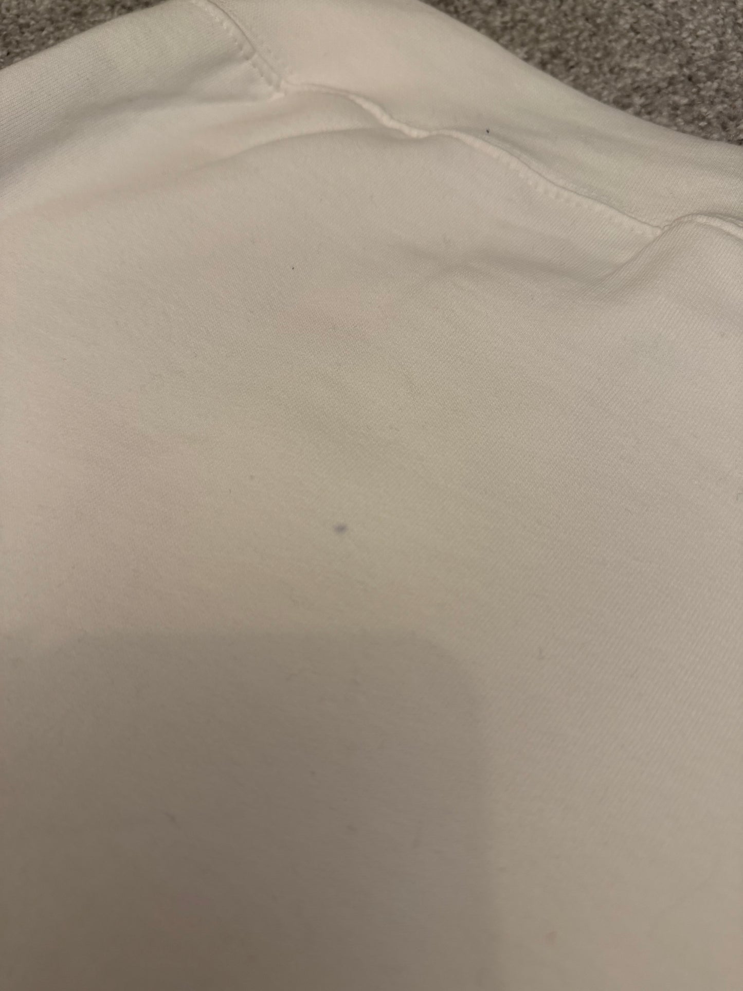 White Sheep Hoodie Small WITH DEFECTS