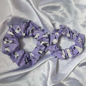 Lilac Sheep Scrunchie