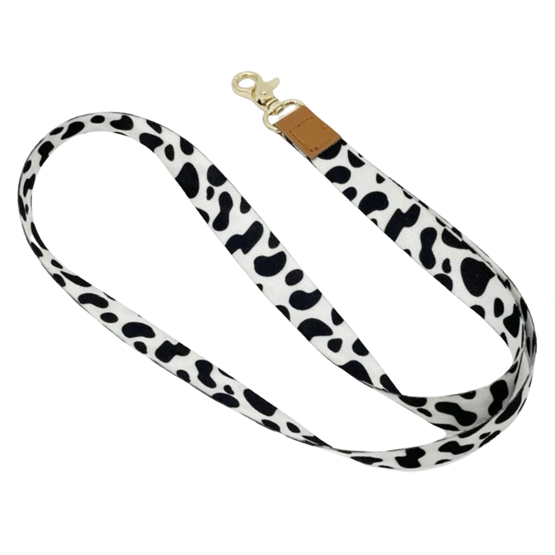 Cow Print Lanyard – Victoria Louise Country