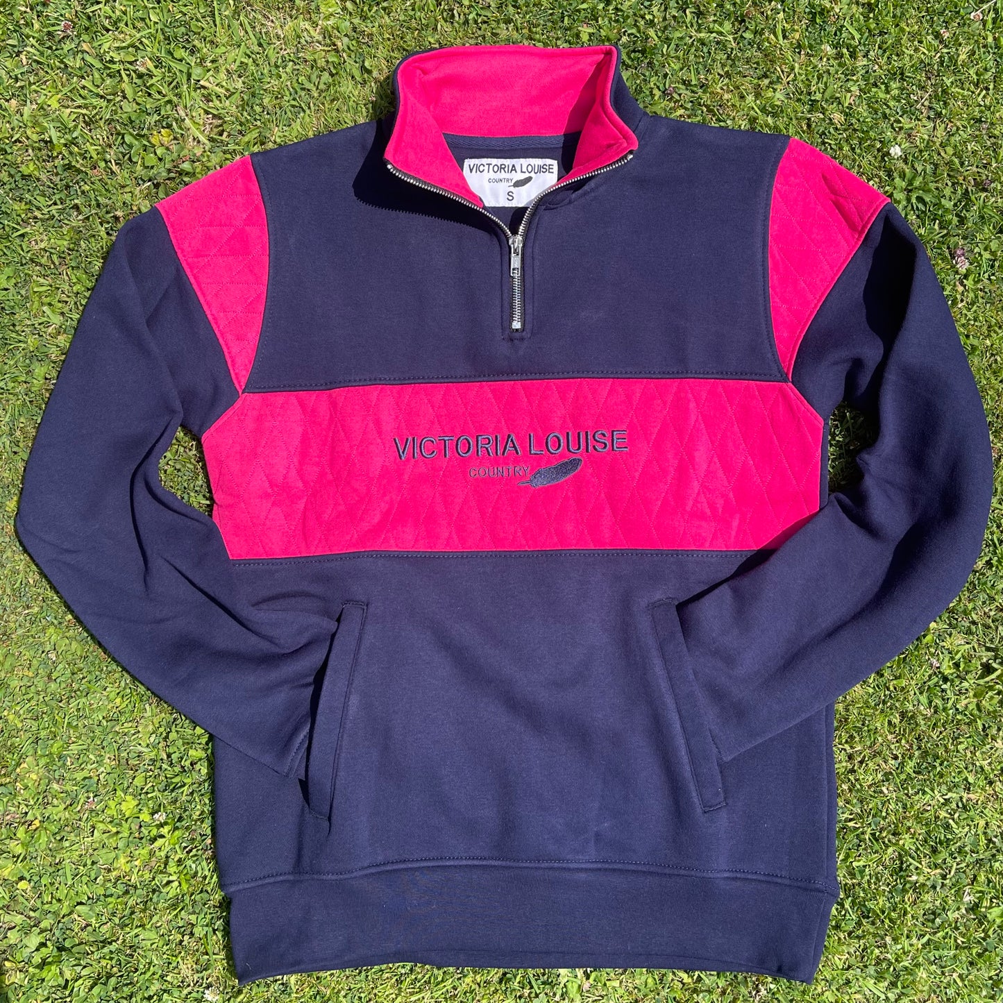 Pink Stanton Quarter Zip