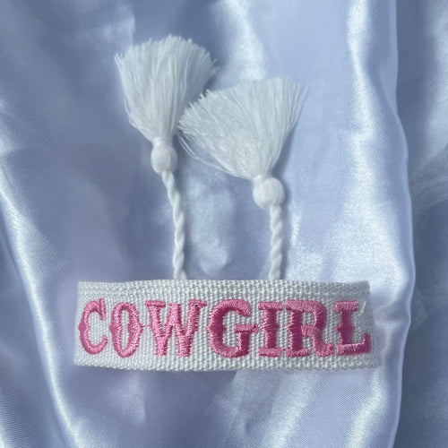 Cowgirl Fabric Bracelet