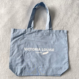 Baby Blue Signature Tote Bag