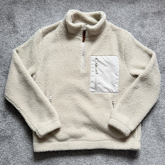 Cream Borg Fleece