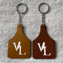 Load image into Gallery viewer, Signature Logo Ear Tag Keyring