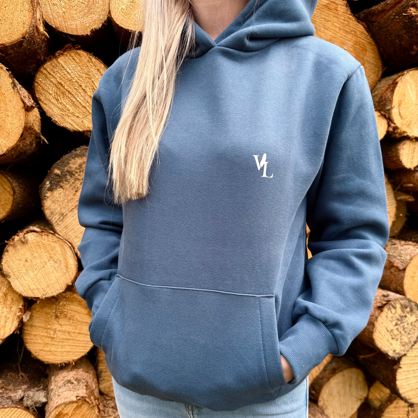Ocean Blue Premium Hoodie