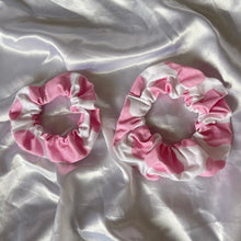 Load image into Gallery viewer, Pink Cow Print Scrunchie