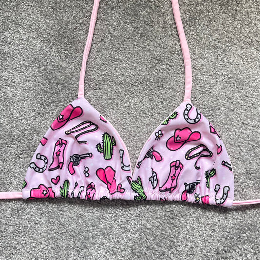 Western Bikini Top