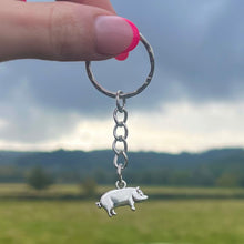 Load image into Gallery viewer, Pig Keyring