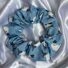 Load image into Gallery viewer, Blue Sheep Scrunchie