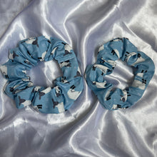 Load image into Gallery viewer, Blue Sheep Scrunchie