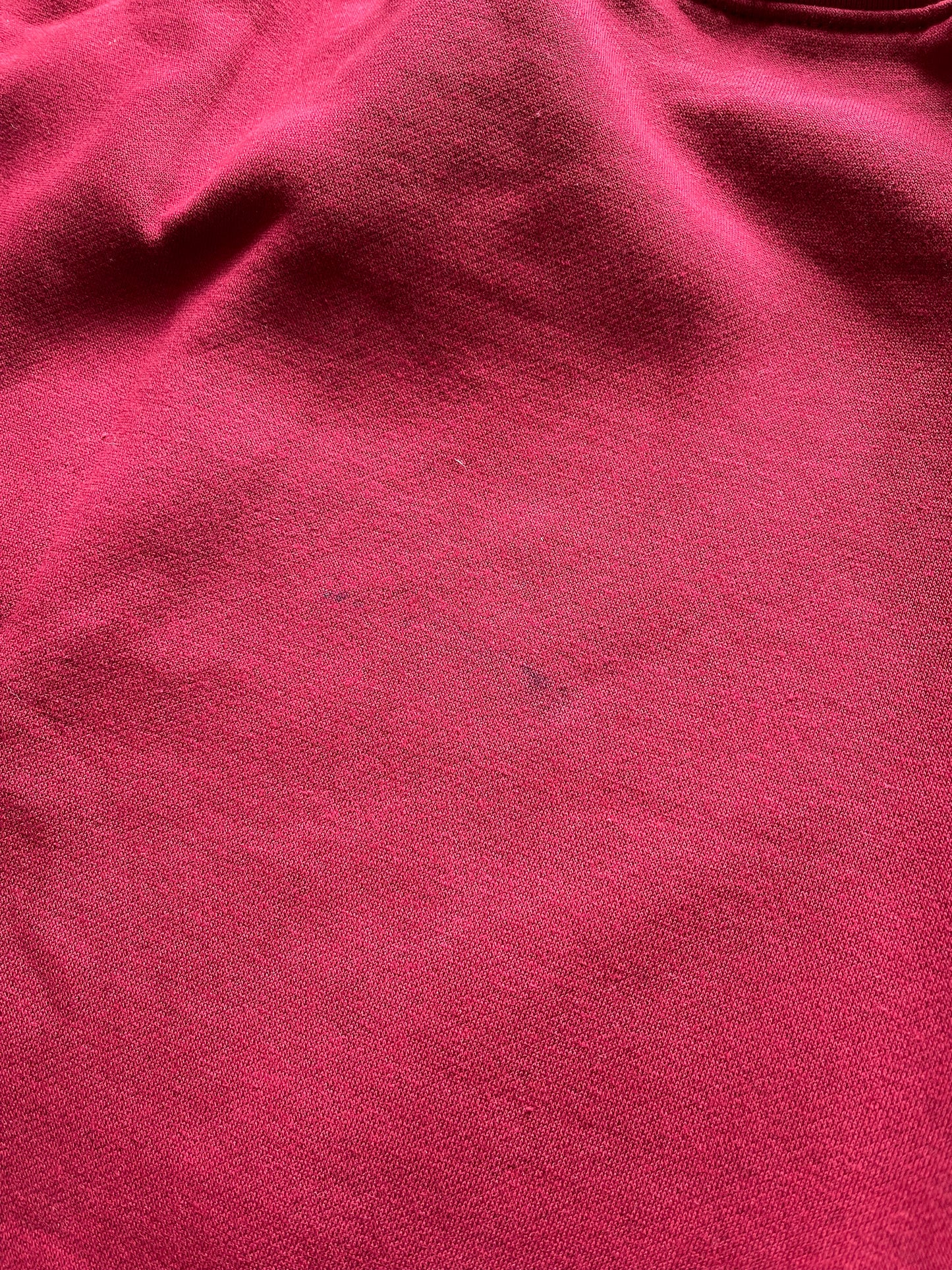 Burgundy Derbyshire Quarter Zip XL WITH DEFECTS