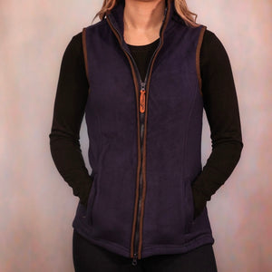 Women’s Navy Country Gilet