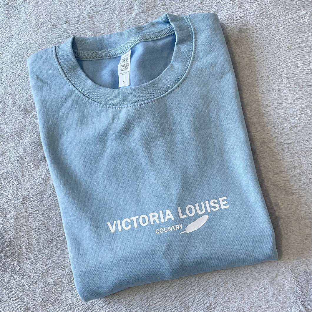 Baby Blue Signature Sweatshirt