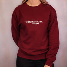 Load image into Gallery viewer, Burgundy Signature Sweatshirt