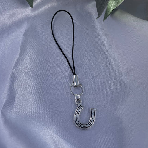 Horse Shoe Phone Charm