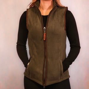 Women’s Green Country Gilet