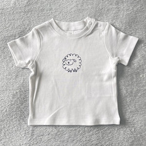 White Sheep Baby T Shirt