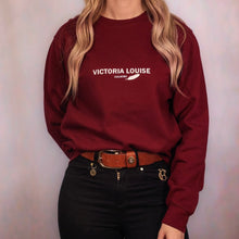 Load image into Gallery viewer, Burgundy Signature Sweatshirt