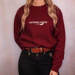 Burgundy Signature Sweatshirt