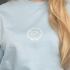 Baby Blue Sheep Sweatshirt