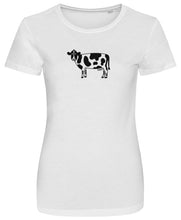 Load image into Gallery viewer, White Cow T Shirt