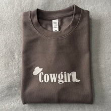 Load image into Gallery viewer, Steel Grey Cowgirl Sweatshirt