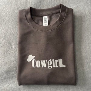 Steel Grey Cowgirl Sweatshirt