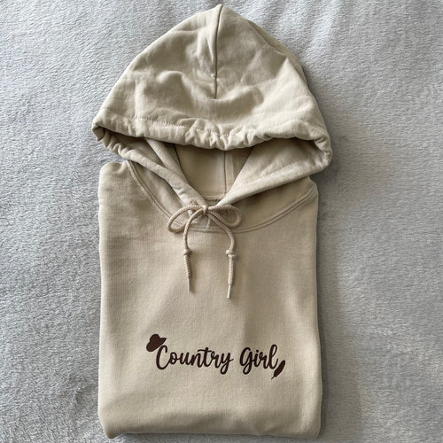 Nude Country Girl Hoodie