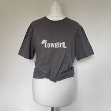 Load image into Gallery viewer, Grey Cowgirl T Shirt