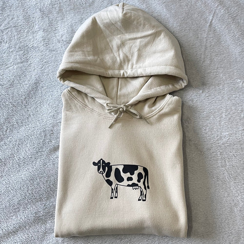 Nude Cow Hoodie