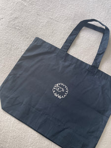 Navy Sheep Tote Bag