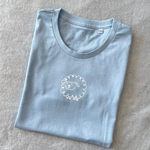 Baby Blue Sheep T Shirt