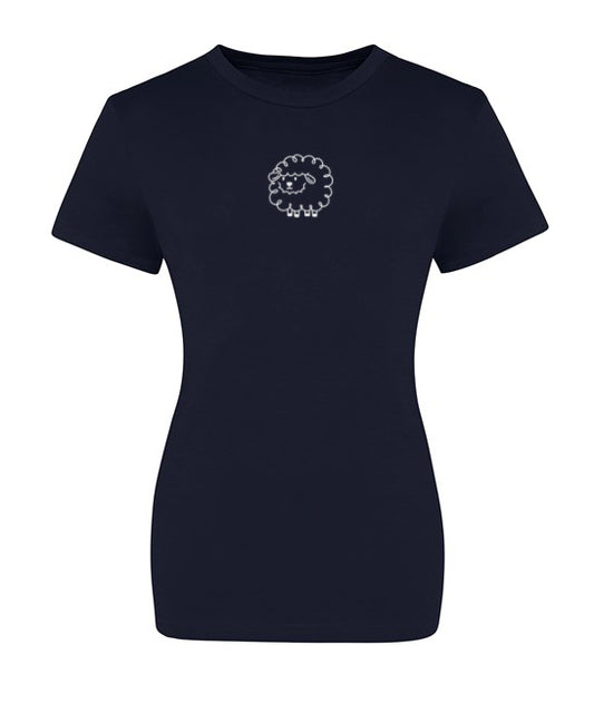 Navy Sheep T Shirt