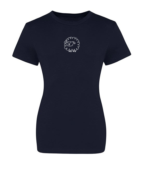 Navy Sheep T Shirt