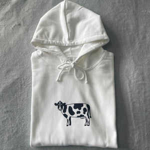 White Cow Hoodie