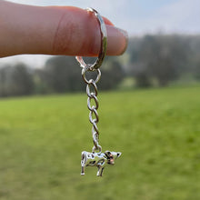 Load image into Gallery viewer, Cow Keyring