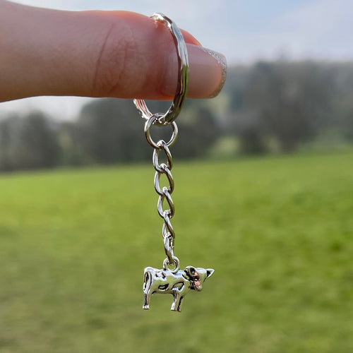 Cow Keyring