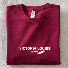 Load image into Gallery viewer, Burgundy Signature Sweatshirt