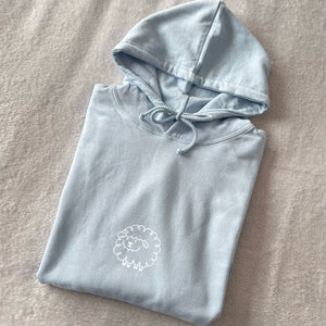 Baby Blue Sheep Hoodie