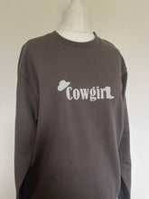 Load image into Gallery viewer, Steel Grey Cowgirl Sweatshirt