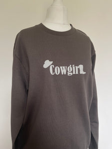 Steel Grey Cowgirl Sweatshirt